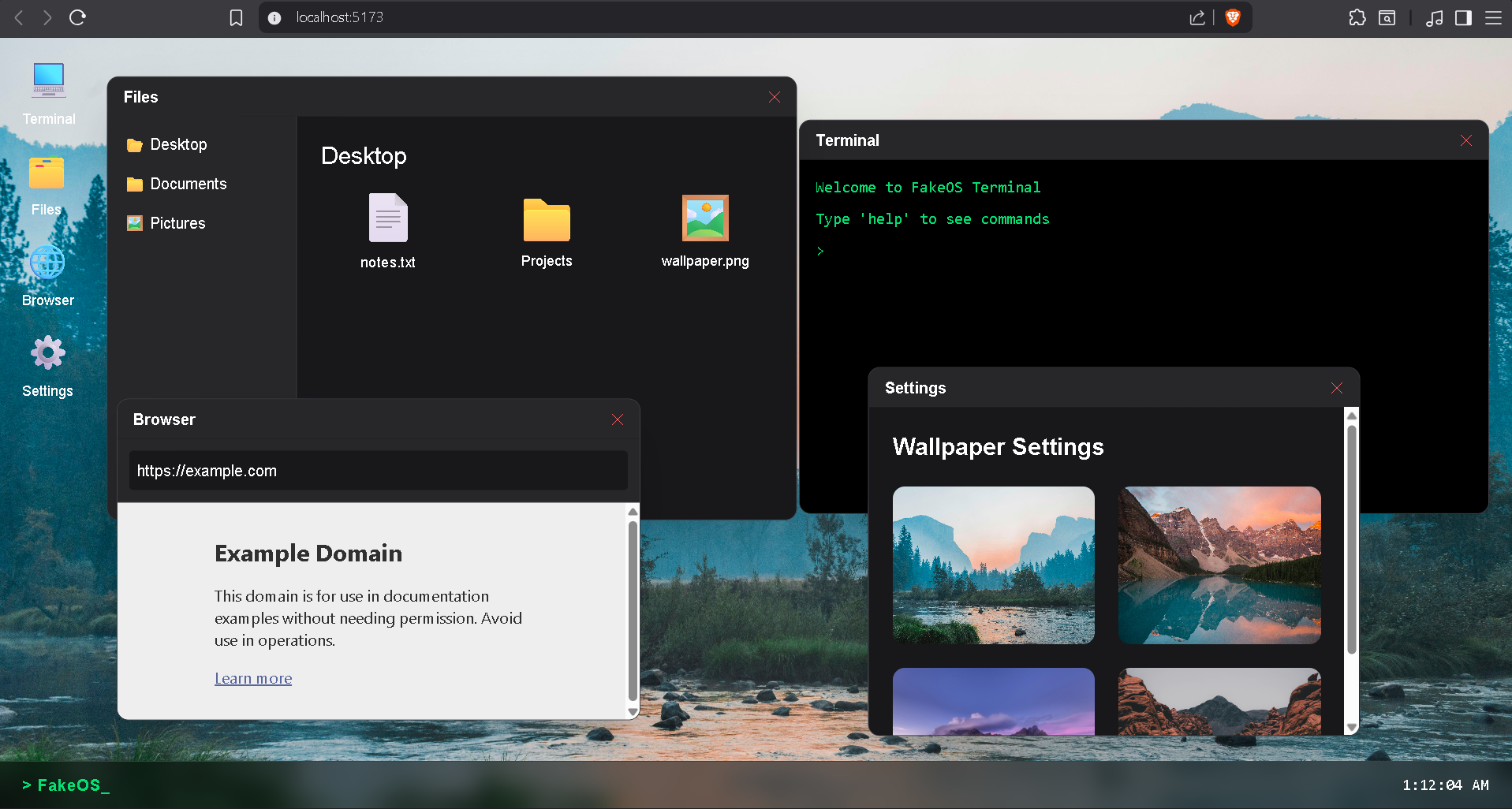 FakeOS